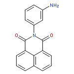 1H-BENZ[DE]ISOQUINOLINE-1,3(2H)-DIONE, 2-(3-AMINOPHENYL)-