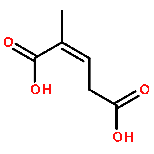 2-methylpent-2-enedioic acid