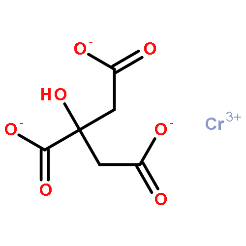 1,2,3-Propanetricarboxylicacid, 2-hydroxy-, chromium(3+) salt (1:?)