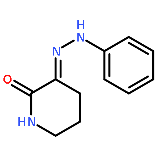 3-(2-phenylhydrazinylidene)piperidin-2-one