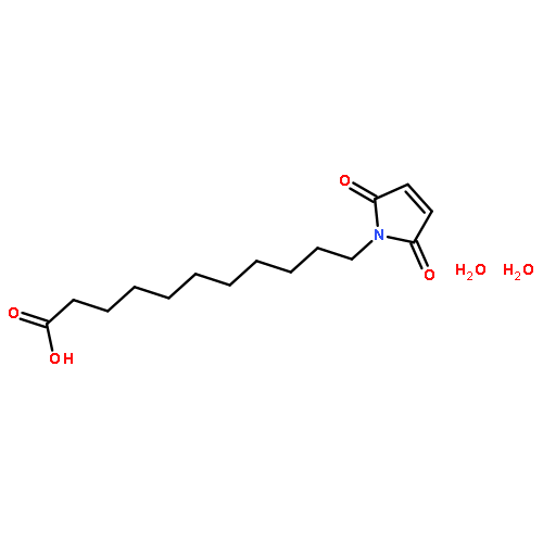 11-(2,5-DIOXOPYRROL-1-YL)UNDECANOIC ACID;DIHYDRATE