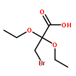 3-BROMO-2,2-DIETHOXYPROPANOIC ACID