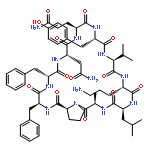 CYCLO(D-ALANYL-L-PROLYL-L-PHENYLALANYL-D-PHENYLALANYL-L-ASPARAGINYL-L-GLUTAMINYL-L-TYROSYL-L-VALYL-L-ORNITHYL-L-LEUCYL)