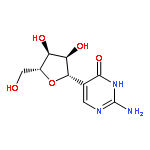 4(1H)-Pyrimidinone,2-amino-5-b-D-ribofuranosyl-