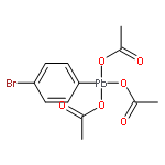 PLUMBANE, TRIS(ACETYLOXY)(4-BROMOPHENYL)-