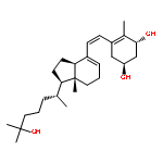 4-Cyclohexene-1,3-diol,5-[(1Z)-2-[(1R,3aR,7aR)-2,3,3a,6,7,7a-hexahydro-1-[(1R)-5-hydroxy-1,5-dimethylhexyl]-7a-methyl-1H-inden-4-yl]ethenyl]-4-methyl-,(1R,3S)-