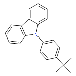 9H-Carbazole, 9-[4-(1,1-dimethylethyl)phenyl]-