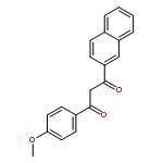 1,3-Propanedione, 1-(4-methoxyphenyl)-3-(2-naphthalenyl)-