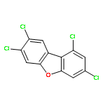 Dibenzofuran,1,3,7,8-tetrachloro-