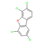 2,4,6,7-tetrachlorodibenzo[b,d]furan