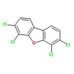 3,4,6,7-tetrachlorodibenzo[b,d]furan