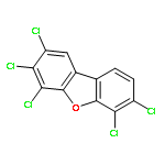 Dibenzofuran,2,3,4,6,7-pentachloro-