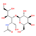 2-acetamido-2-deoxy-3-O-(beta-D-galactopyranosyl)-D-galactitol