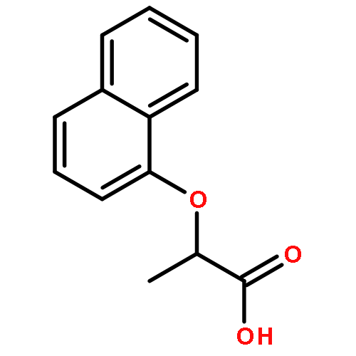 Propanoic acid, 2-(1-naphthalenyloxy)-, (2S)-