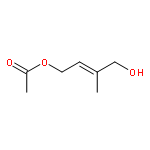 2-Butene-1,4-diol, 2-methyl-, 4-acetate