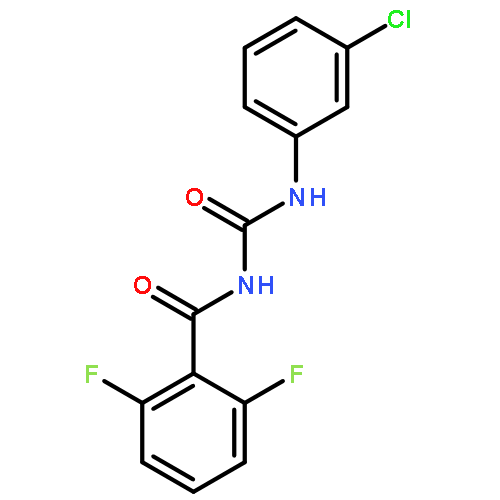 N-[(3-CHLOROPHENYL)CARBAMOYL]-2,6-DIFLUOROBENZAMIDE