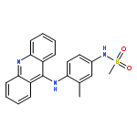 N-[4-(acridin-9-ylamino)-3-methylphenyl]methanesulfonamide