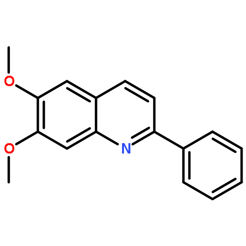 Quinoline, 6,7-dimethoxy-2-phenyl-