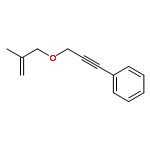 3-(2-METHYLPROP-2-ENOXY)PROP-1-YNYLBENZENE