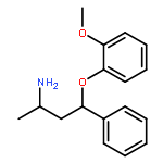 3-(2-methoxyphenoxy)-n-methyl-3-phenylpropan-1-amine