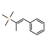 Silane, trimethyl[(1E)-1-methyl-2-phenylethenyl]-