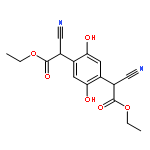 1,4-Benzenediaceticacid, a1,a4-dicyano-2,5-dihydroxy-, 1,4-diethyl ester