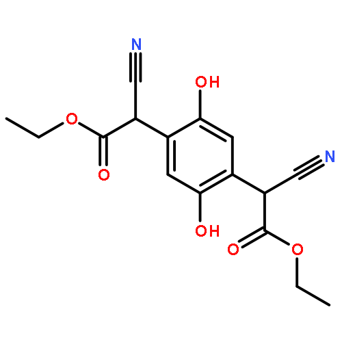 1,4-Benzenediaceticacid, a1,a4-dicyano-2,5-dihydroxy-, 1,4-diethyl ester