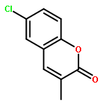 2H-1-BENZOPYRAN-2-ONE, 6-CHLORO-3-METHYL-