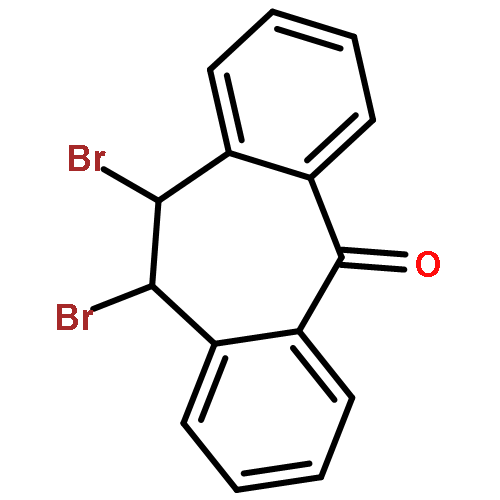 5H-DIBENZO[A,D]CYCLOHEPTEN-5-ONE, 10,11-DIBROMO-10,11-DIHYDRO-