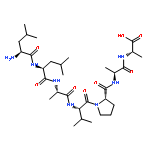 L-ALANINE, L-LEUCYL-L-LEUCYL-L-ALANYL-L-VALYL-L-PROLYL-L-ALANYL-