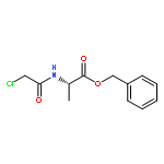 L-ALANINE, N-(CHLOROACETYL)-, PHENYLMETHYL ESTER