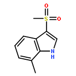 1H-INDOLE, 7-METHYL-3-(METHYLSULFONYL)-