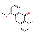 9H-Xanthen-9-one, 1-fluoro-5-methoxy-