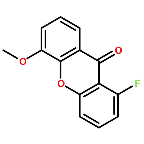 9H-Xanthen-9-one, 1-fluoro-5-methoxy-