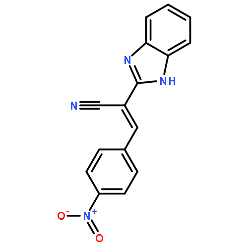 (2E)-2-(1H-benzimidazol-2-yl)-3-(4-nitrophenyl)prop-2-enenitrile