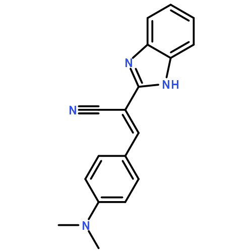 (e)-2-(1h-benzimidazol-2-yl)-3-[4-(dimethylamino)phenyl]prop-2-enenitrile