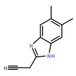 1H-Benzimidazole-2-acetonitrile,5,6-dimethyl-(9CI)