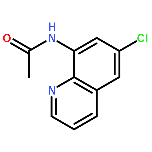 ACETAMIDE, N-(6-CHLORO-8-QUINOLINYL)-