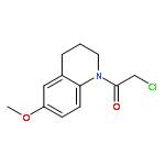 1-(chloroacetyl)-6-methoxy-1,2,3,4-tetrahydroquinoline