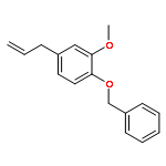 Benzene,2-methoxy-1-(phenylmethoxy)-4-(2-propen-1-yl)-