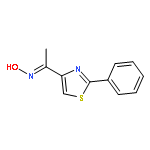 ETHANONE, 1-(2-PHENYL-4-THIAZOLYL)-, OXIME