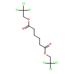 Hexanedioic acid, bis(2,2,2-trichloroethyl) ester