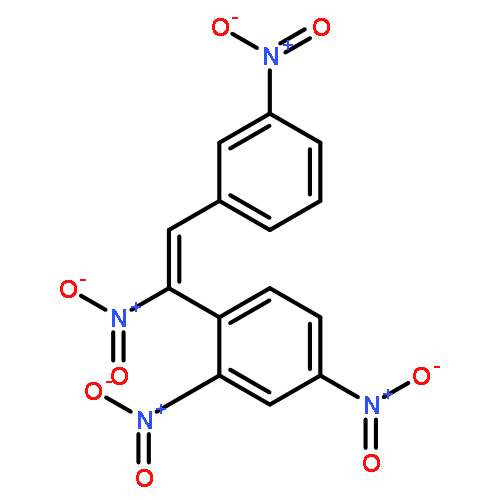 Benzene, 2,4-dinitro-1-[(1E)-1-nitro-2-(3-nitrophenyl)ethenyl]-