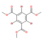 1,3,5-Benzenetricarboxylic acid, 2,4,6-tribromo-, trimethyl ester