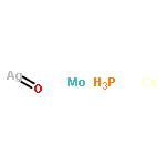 Cerium molybdenum phosphorus silver oxide