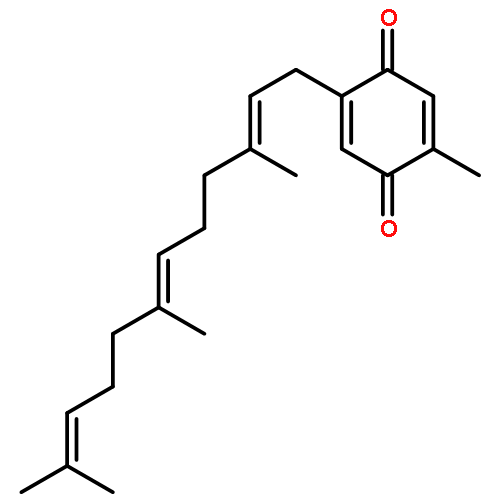 2-Methyl-5-(3,7,11-trimethyl-2,6,10-dodecatrienyl)-1,4-benzoquinone