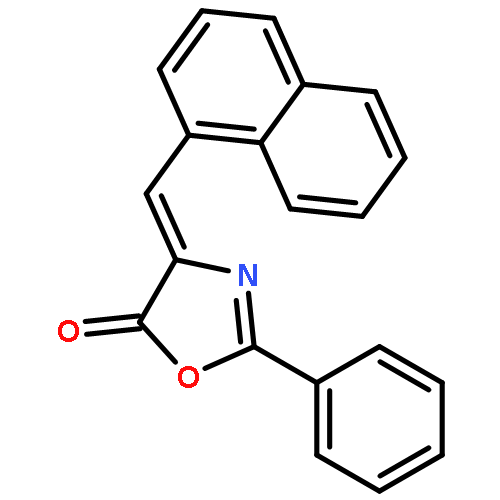 5(4H)-Oxazolone, 4-(1-naphthalenylmethylene)-2-phenyl-, (4Z)-