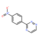 1,2,4-Triazine, 3-(4-nitrophenyl)-