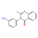 4(3H)-Quinazolinone, 3-(3-aminophenyl)-2-methyl-