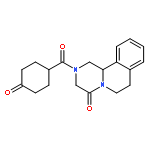 rac-1,2,3,6,7,11b-Hexahydro-2-[(4-oxocyclohexyl)carbonyl]-4H-pyrazino[2,1-a]isoquinolin-4-one